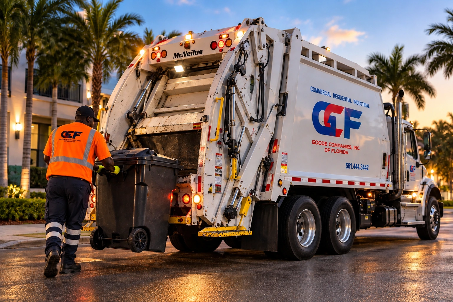 Open Position: Rear Loader Driver